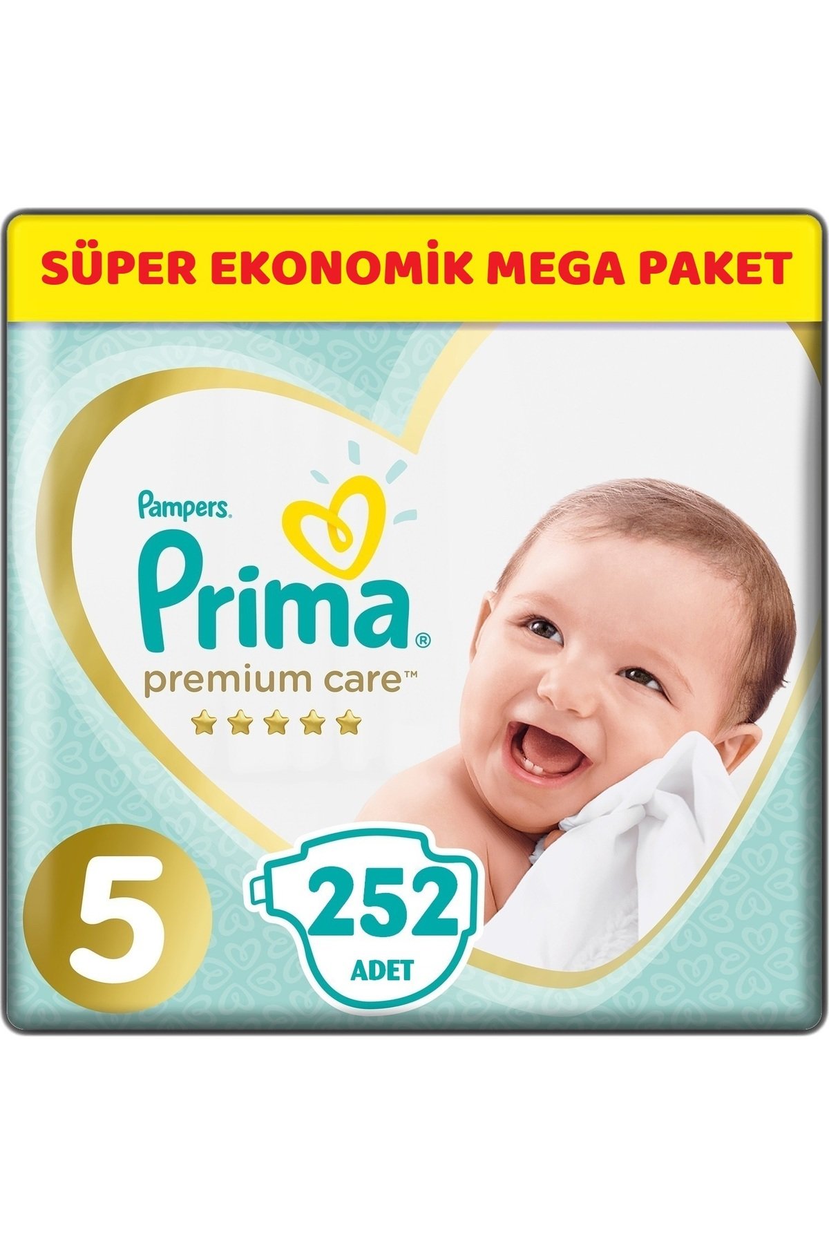Prima Premium Care Bebek Bezi 5 Beden 11-18 Kg 42'li x6 Adet