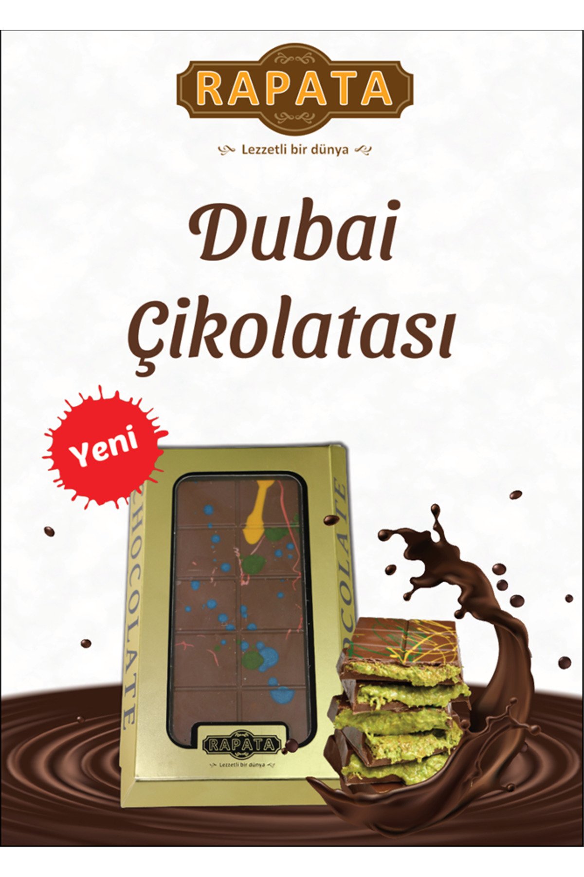 RAPATA CIKOLATA DUBAI 200 GR