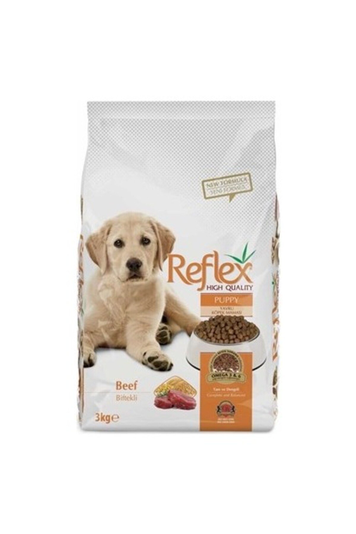 Reflex Biftekli & Pirinçli Yavru Köpek Maması 3 Kg