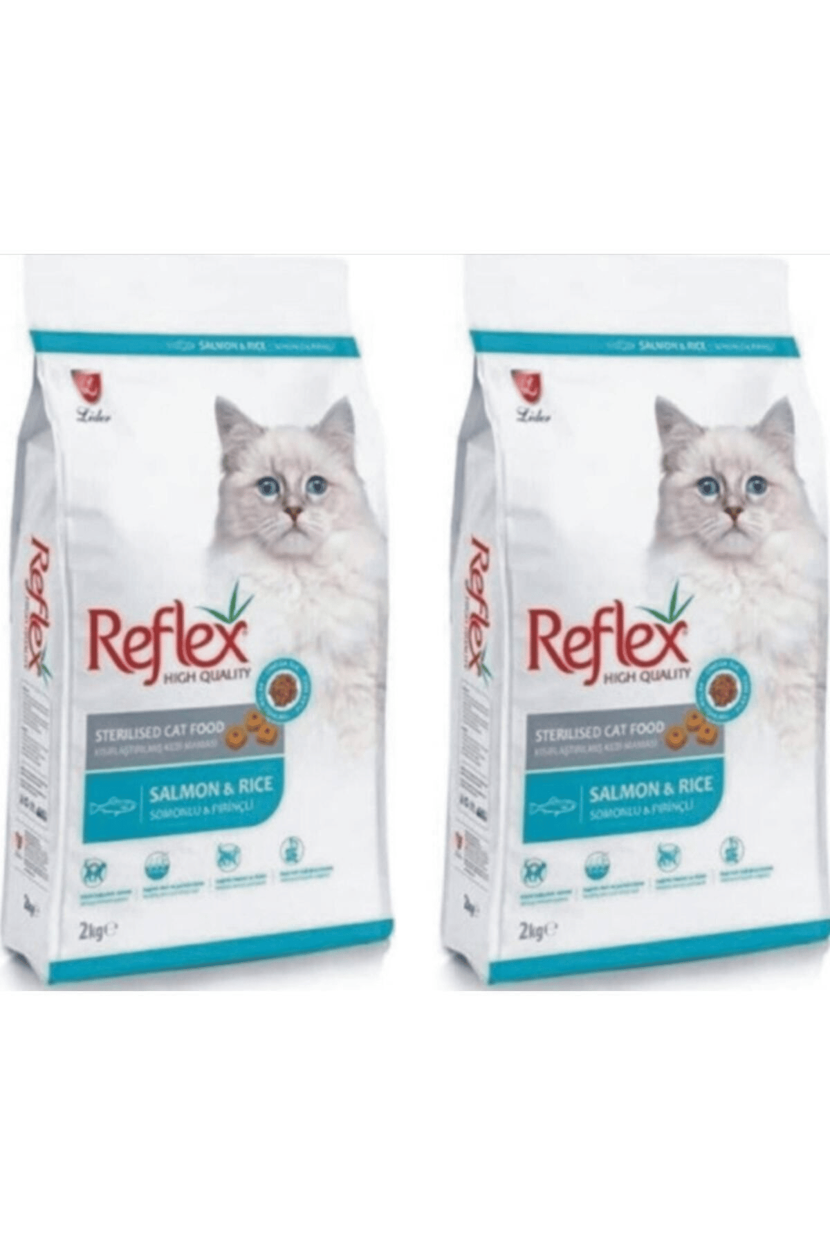 Reflex Sterilised Somonlu Prinçli Kısır Kedi Maması 2kg x2 Adet