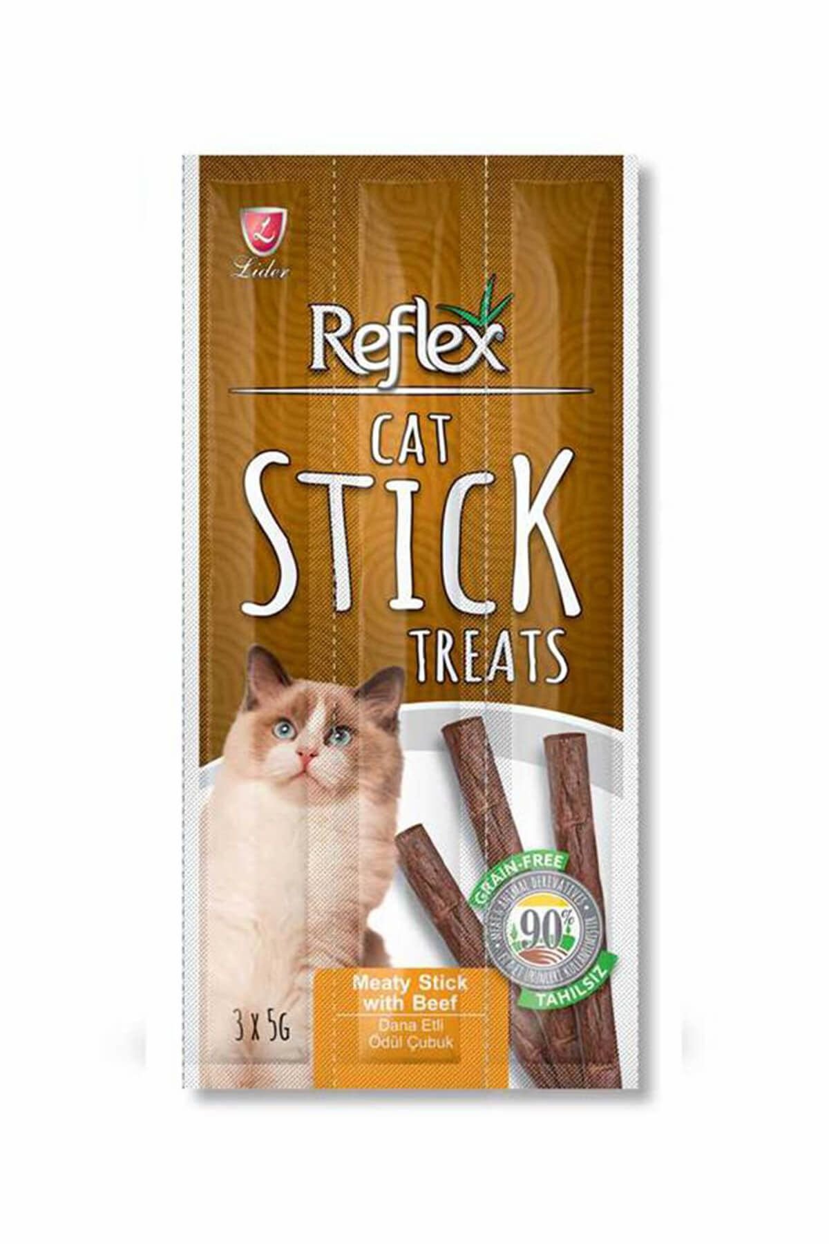 Reflex Tahılsız Biftekli Kedi Ödül Maması Sticks 5 Gr