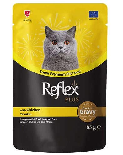 Reflex Tavuklu Kedi Yetişkin Pouch 85gr