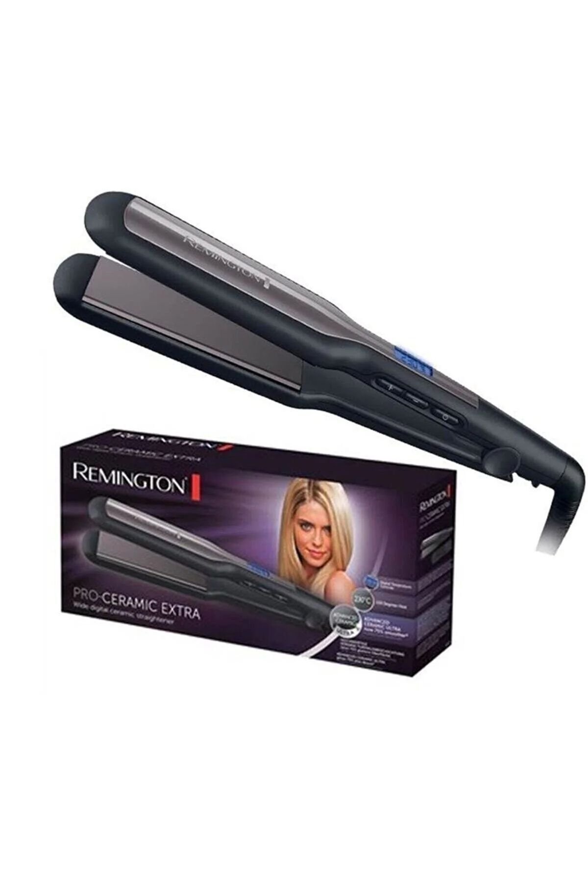 Remington S5525 Pro-seramik Geniş Plaka Extra Saç Düzleştirici