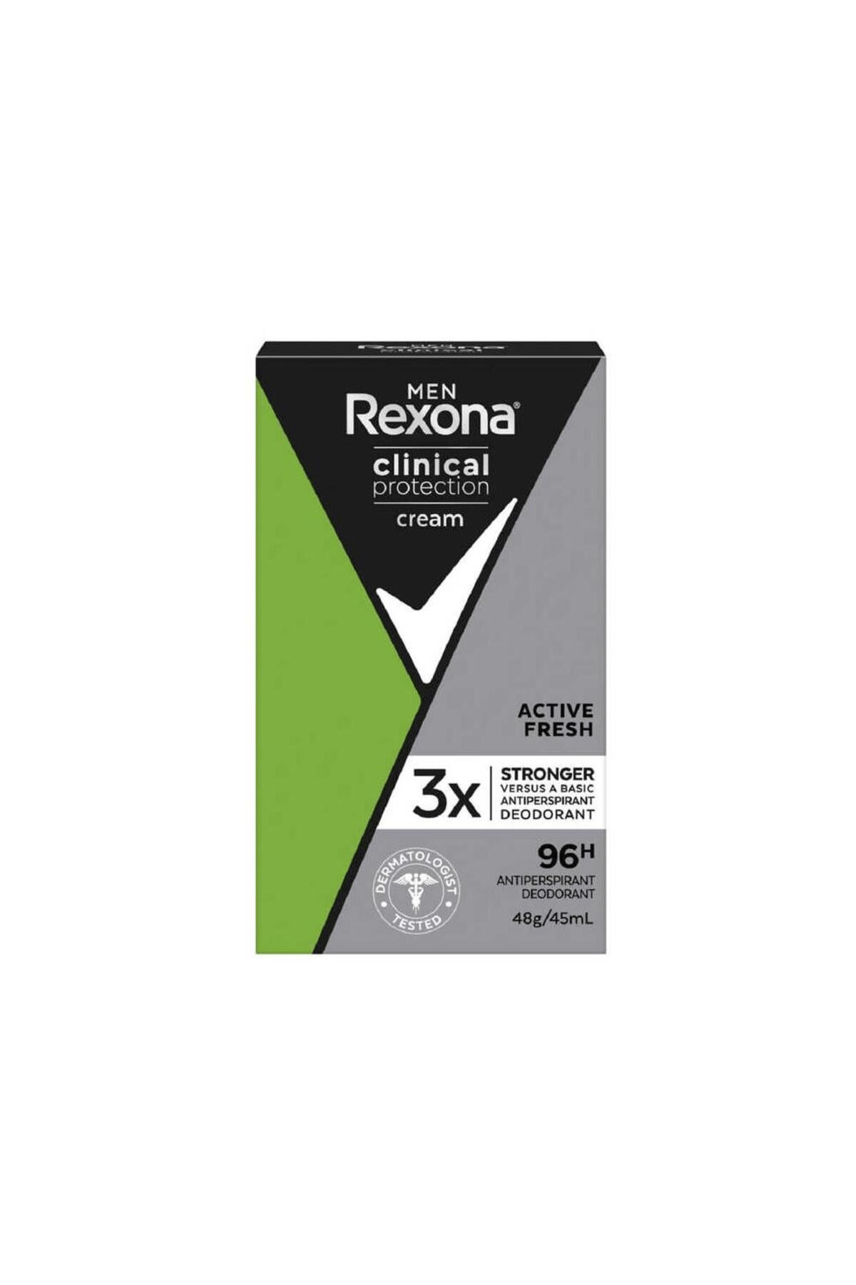 Rexona Clinical Protection Erkek Stick Deodorant Active Fresh 45 ml