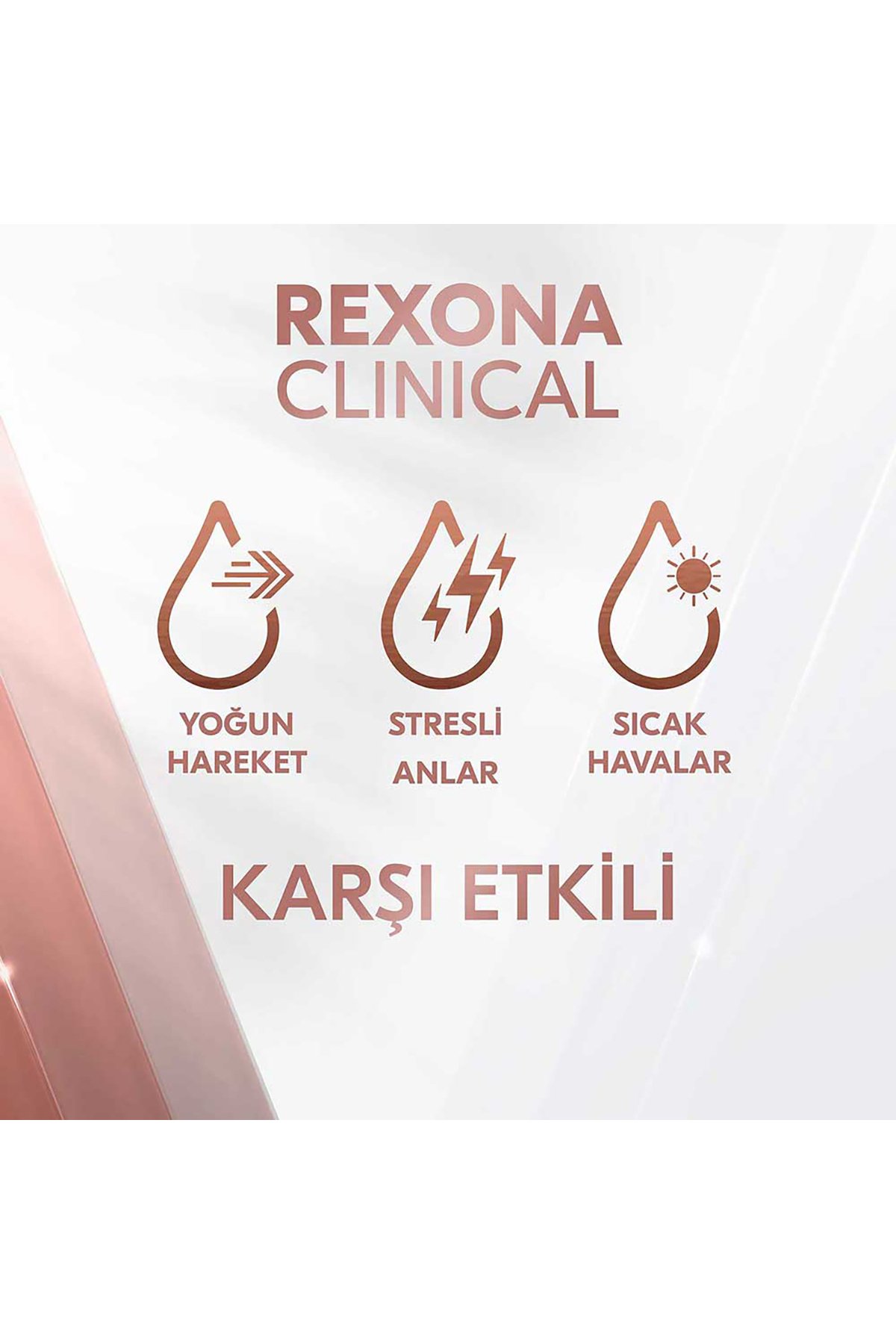 Rexona Clinical Protection Kadın Stick Deodorant Shower Clean 45 ml x2 Adet