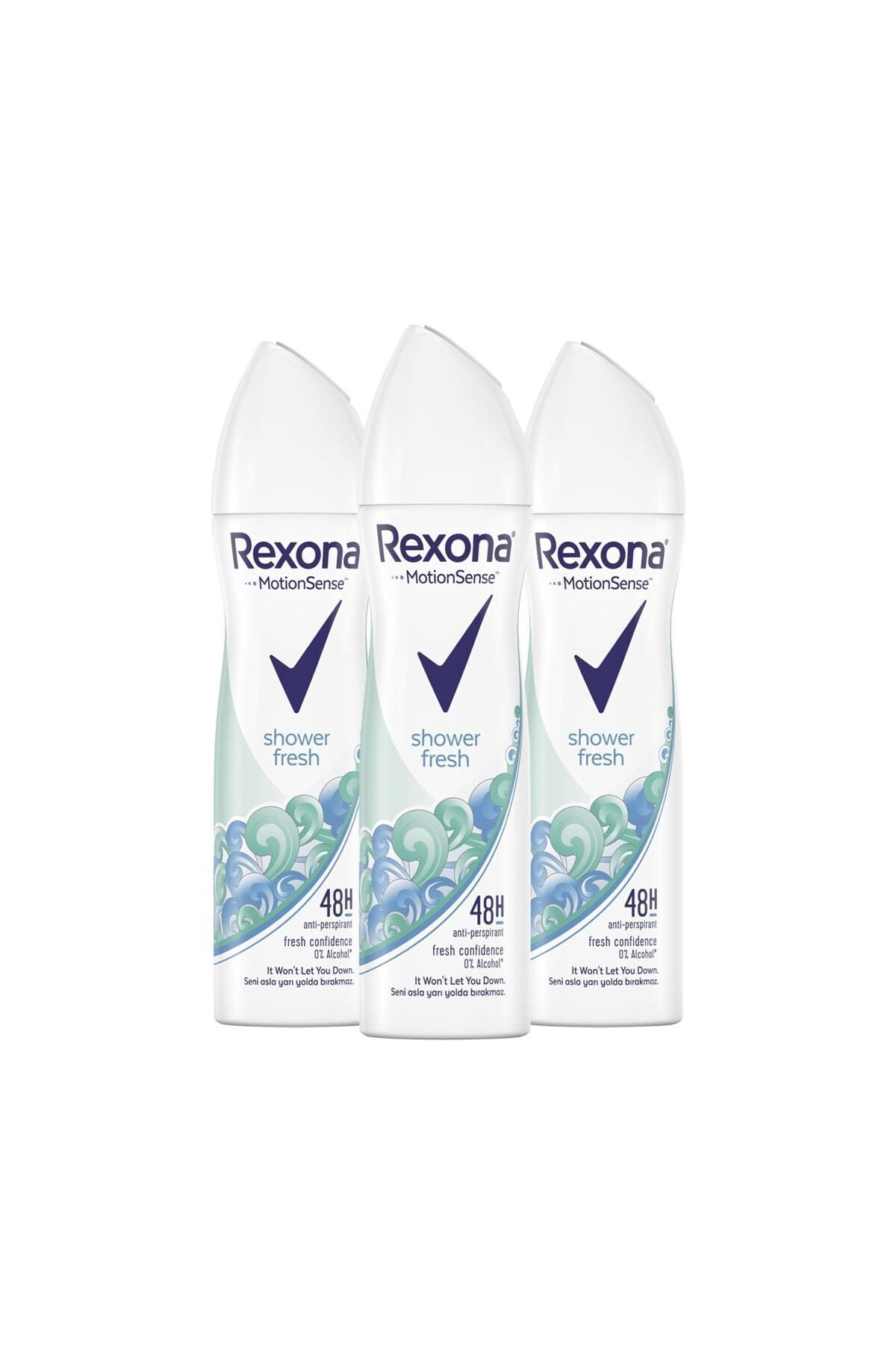 Rexona Kadın Sprey Deodorant Shower Fresh 150 Ml X3 Adet