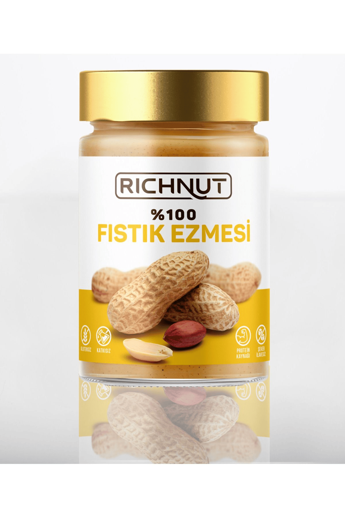 Richnut %100 fıstık ezmesi 300 gr