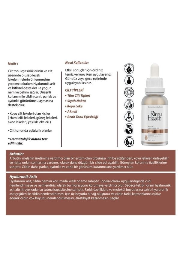 Rimu Health Products Brightening Serum 30ml