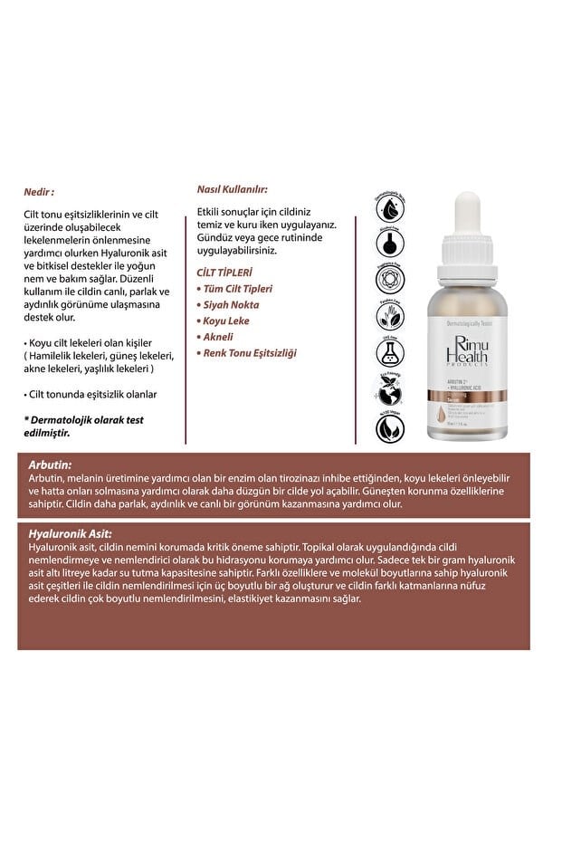 Rimu Health Products Brightening Serum x 2adet