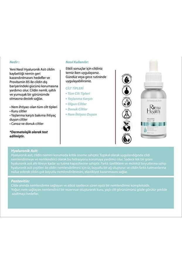 Rimu Health Products İntensive Moisturizing Serum