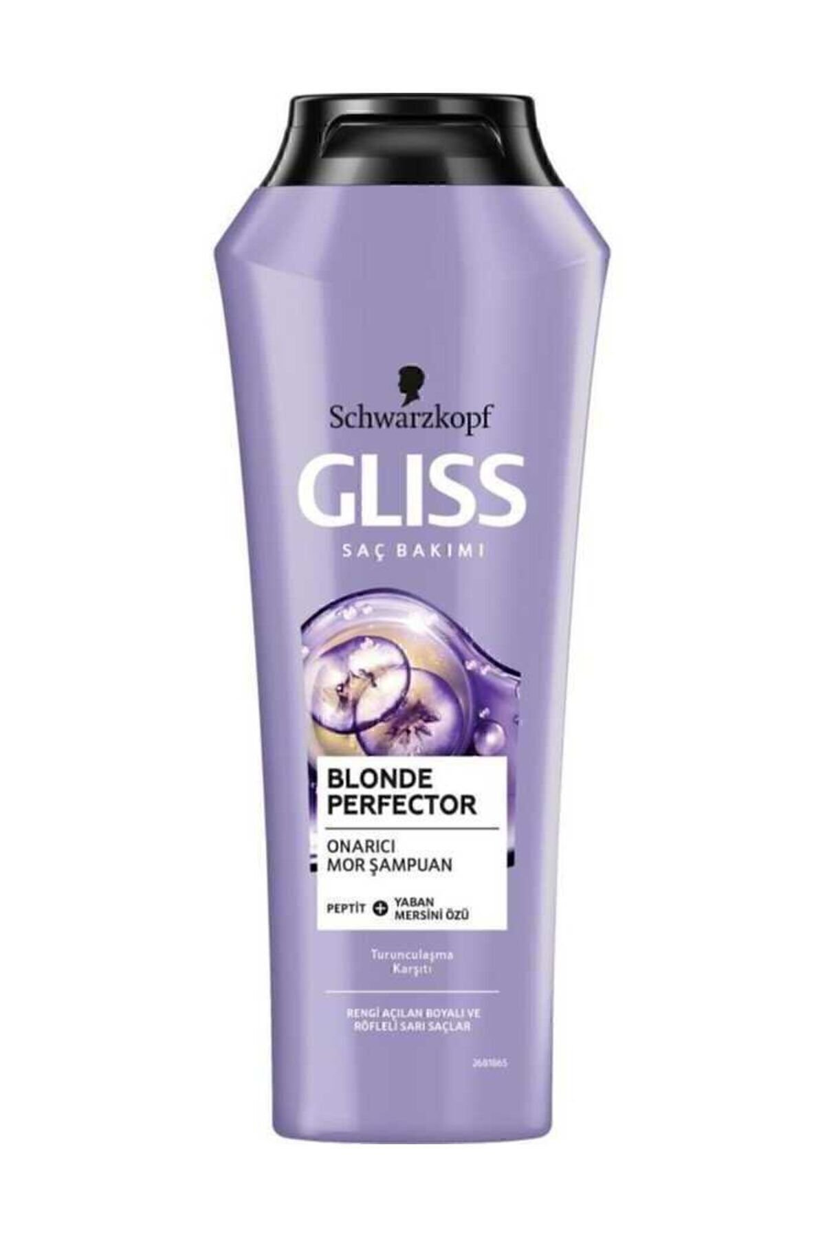 Şampuan Schwarzkopf Blonde Perfector Turunculaşma Karşıtı Mor 250 ml 899Fseri