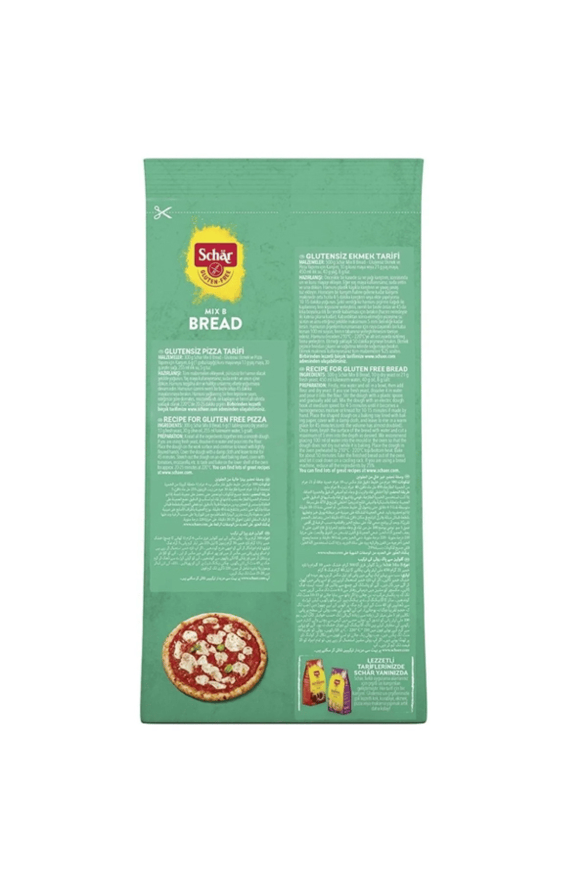 Schar Mix B Glutensiz Ekmek Unu 1000 gr (5 ADET)
