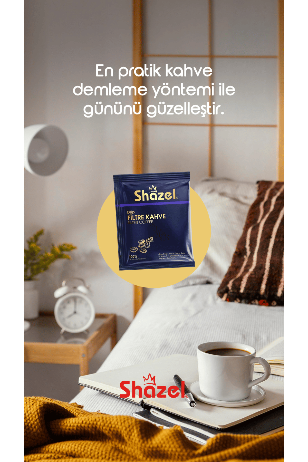 Shazel Drip Filtre Kahve Klasik- 24'lü/ 2 Kutu