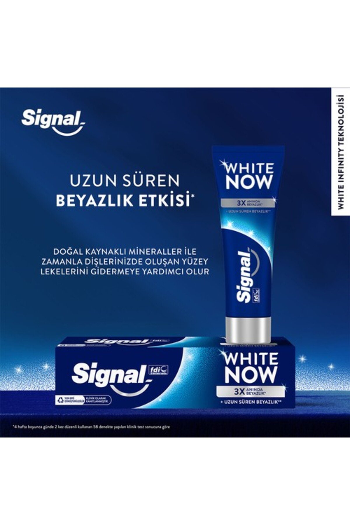 Signal Diş Macunu 75 ml White Now Anında Beyazlık