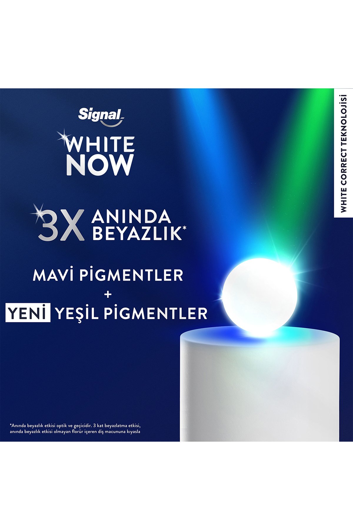 Signal White Now Original Anında Beyazlatıcı Diş Macunu 75ml X3