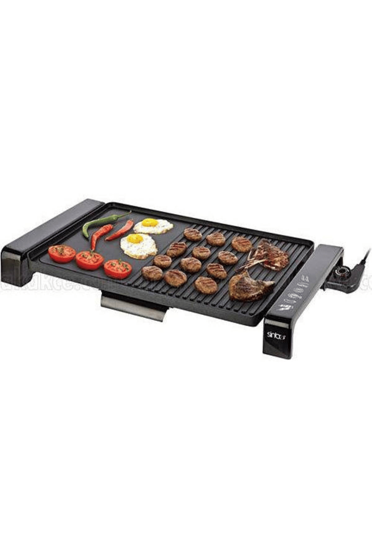 Sinbo 7108 Izgara-tava 2000w Kokusuz Dumansız Barbekü