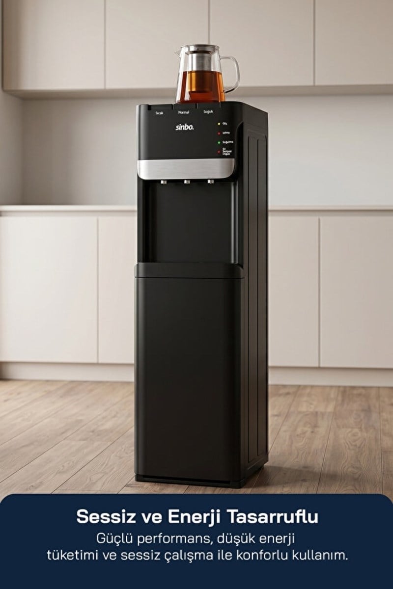 Sinbo SWD-6204 Gizli Damacanalı Su Sebili