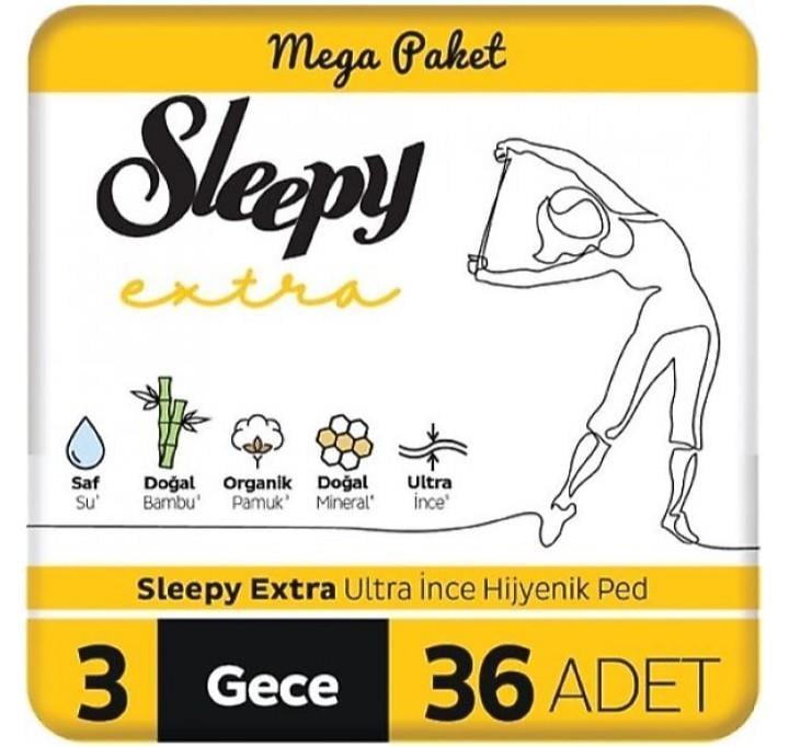 Sleepy Mega Firs Normal 36 Günlük 80'li