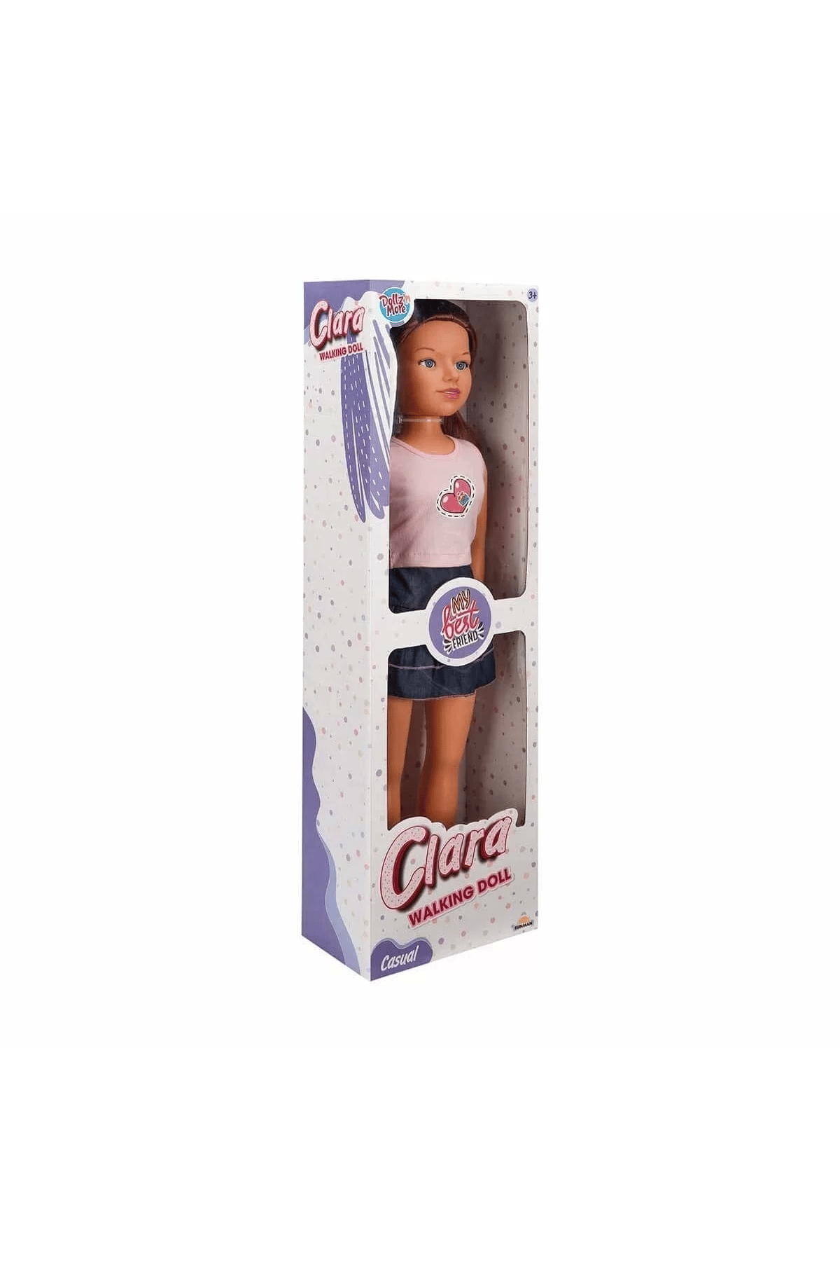 Sunman Bebek Clara Casual Walking Doll 80cm