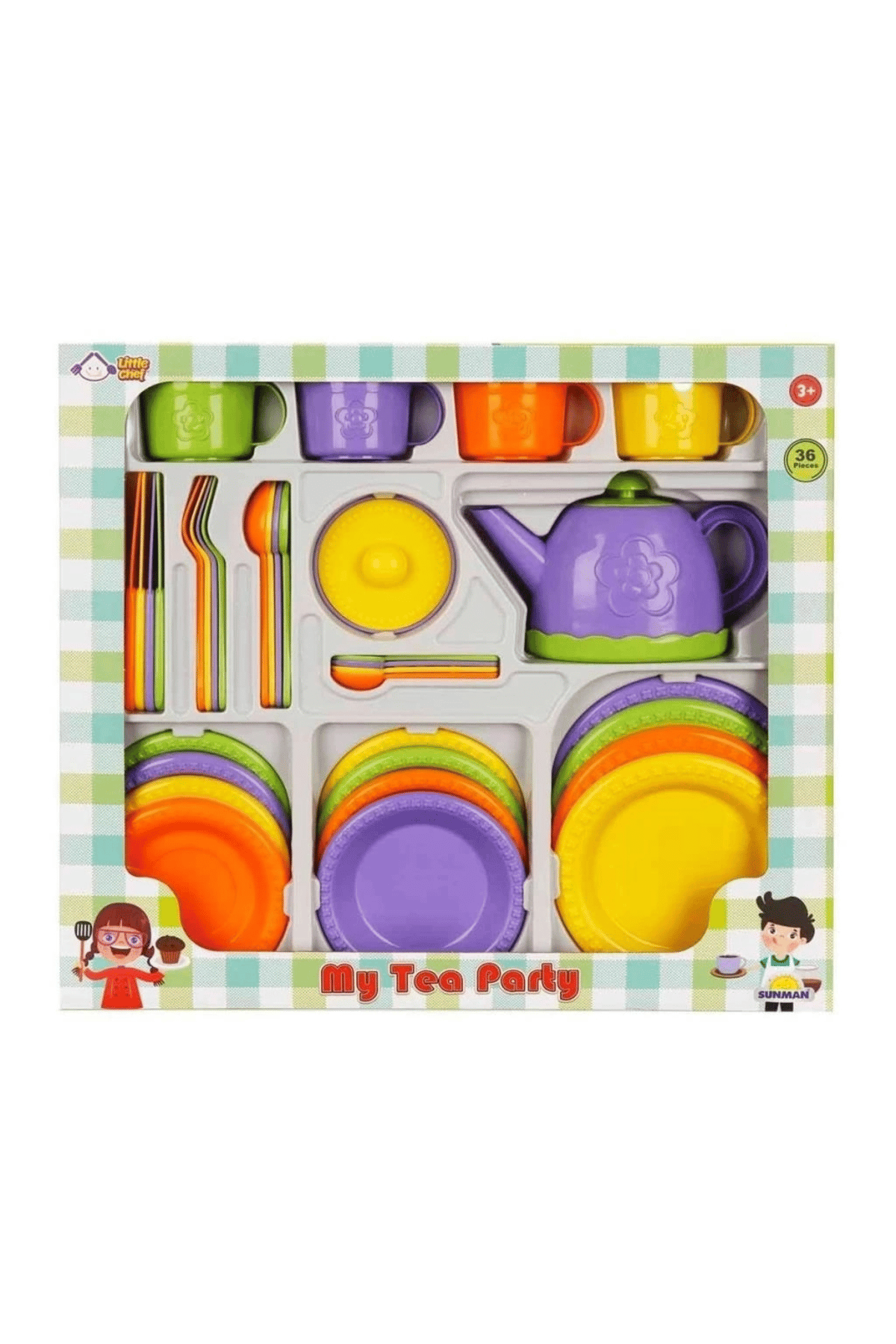 Sunman Little Chef Çay Seti 36 Parça