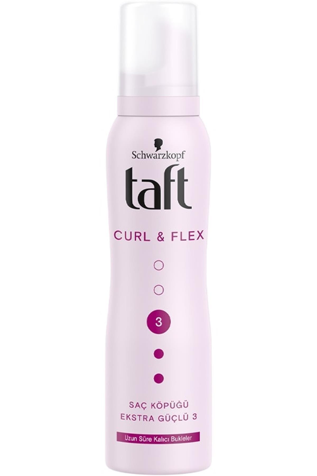 Taft Curl & Flex Saç Köpüğü 150 Ml