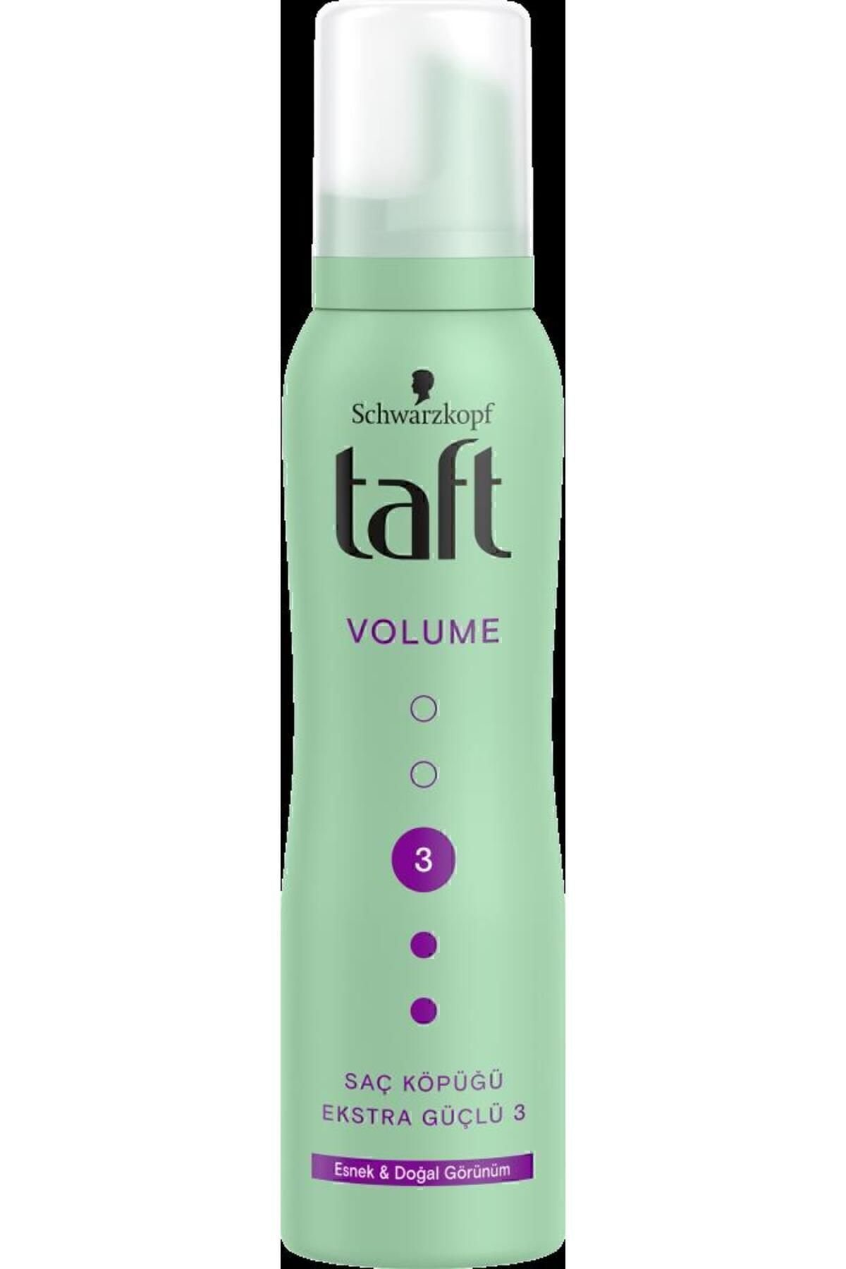 Taft True Volume Saç Köpüğü 150ml - 2'li Set Hacim Verici