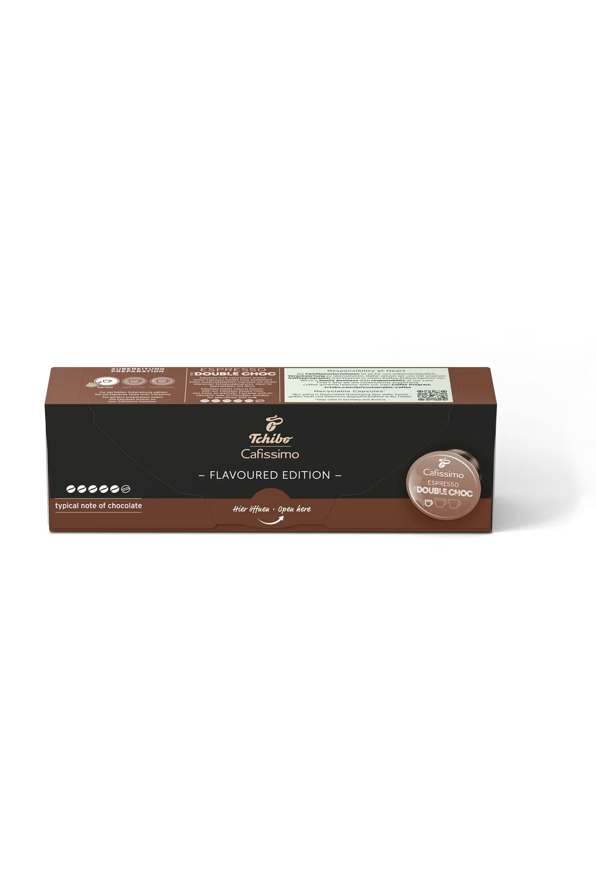Tchibo caffısımo espresso double choc 10 lu kapsül kahve