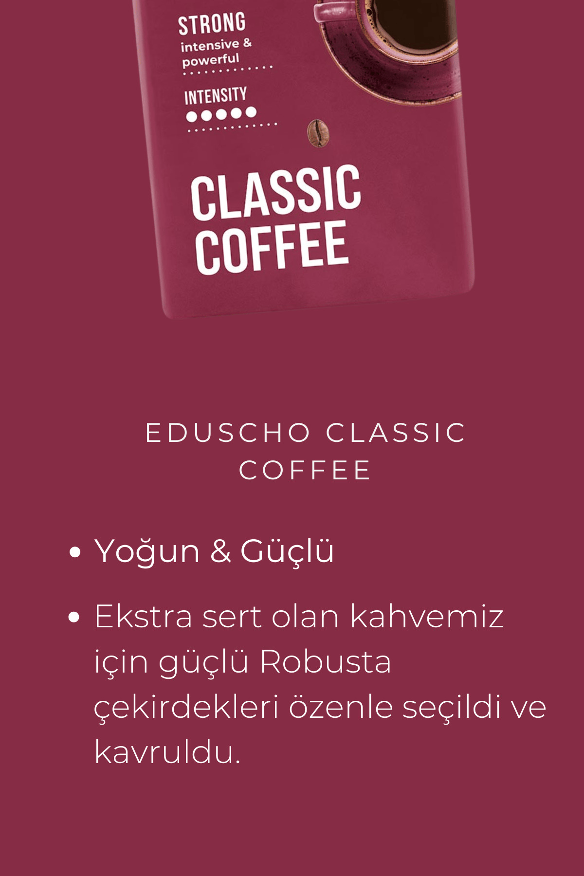 Tchibo Classıc Strong 250gr Filtre Kahve Sert