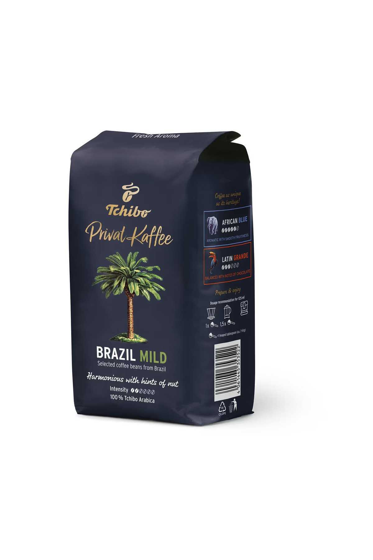 Tchibo Privat Kaffee Brazil Mild Çekirdek Kahve 500 g