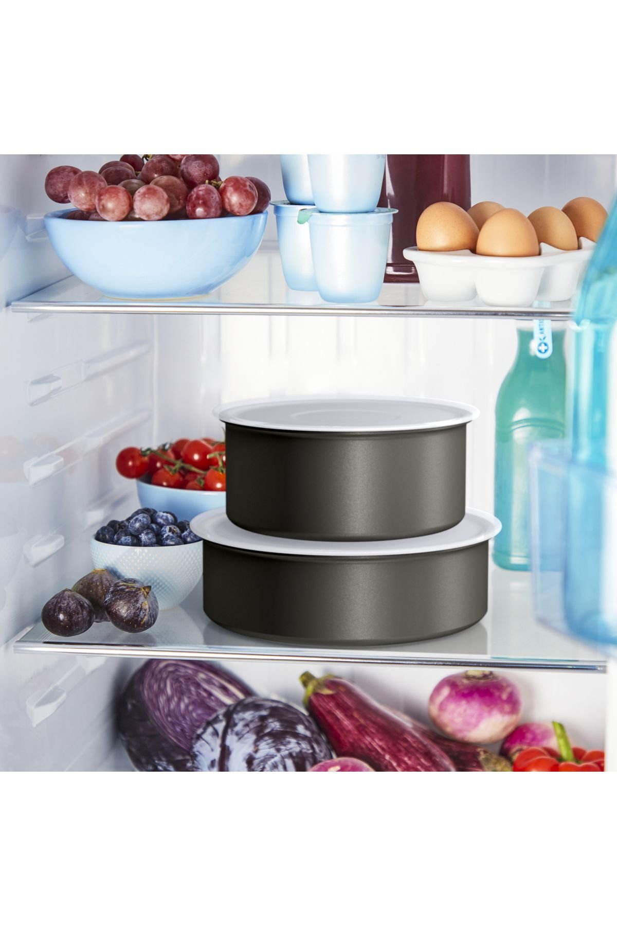 TEFAL Titanyum 3X Ingenio Ultimate 12 Parça Büyük Tava Tencere Seti - 2100129591