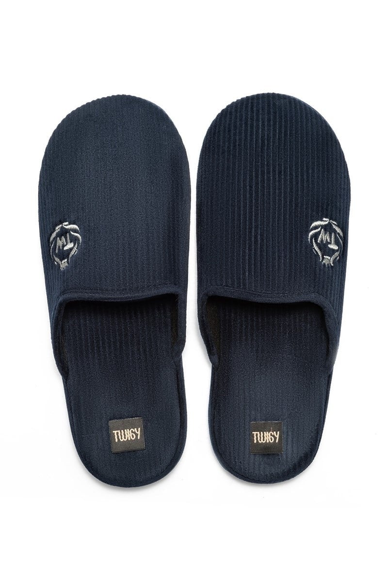 Twigy AA0461 Muted Erkek Ev Terliği Lacivert 41-42