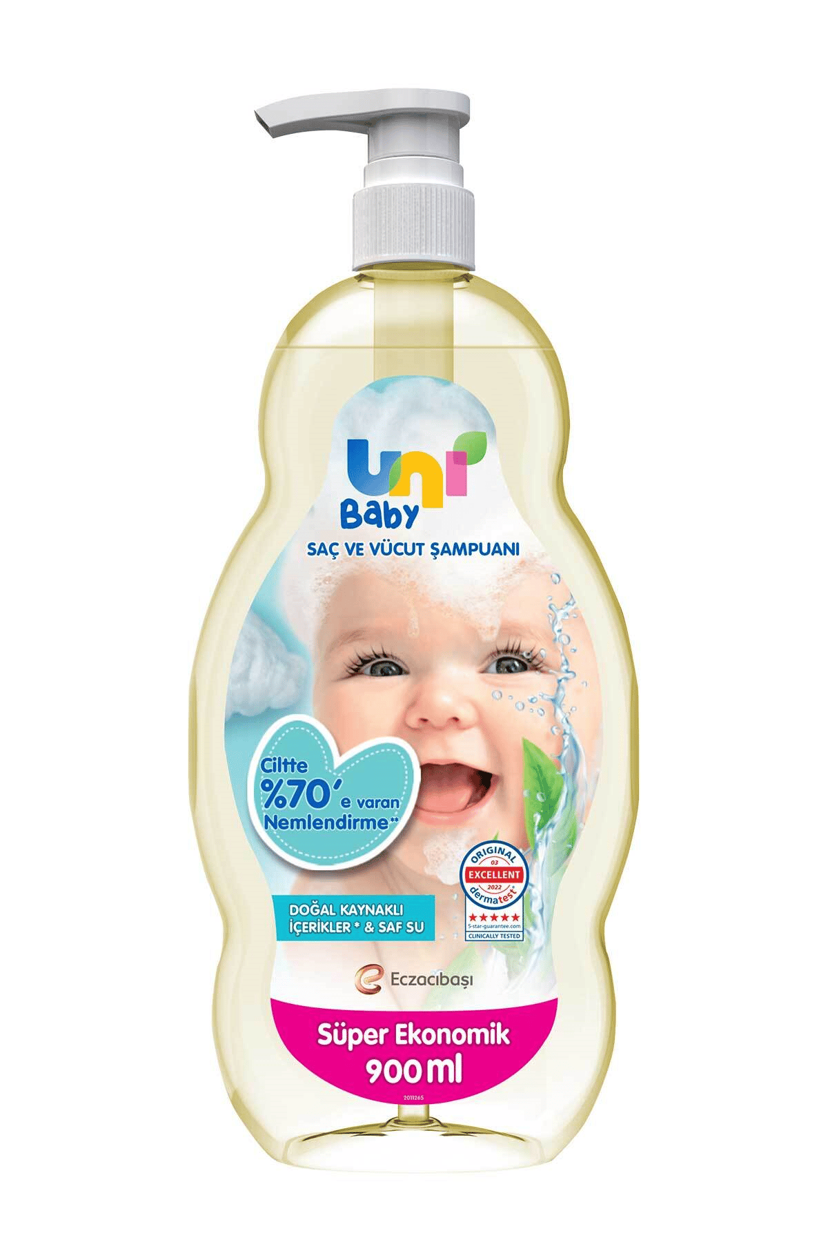 Uni Baby Çamaşır Deterjanı 1500 ml + Uni Baby Yumuşatıcı 1500 ml + Uni Baby Saç Ve Vücut Şampuanı 900 ml