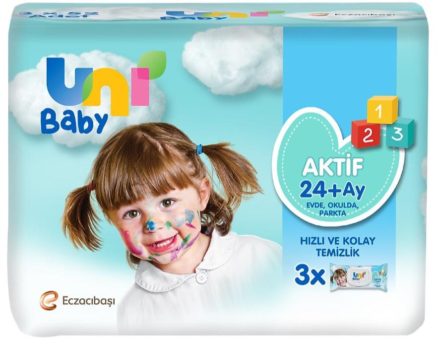 Uni Baby Islak Mendil 3x52