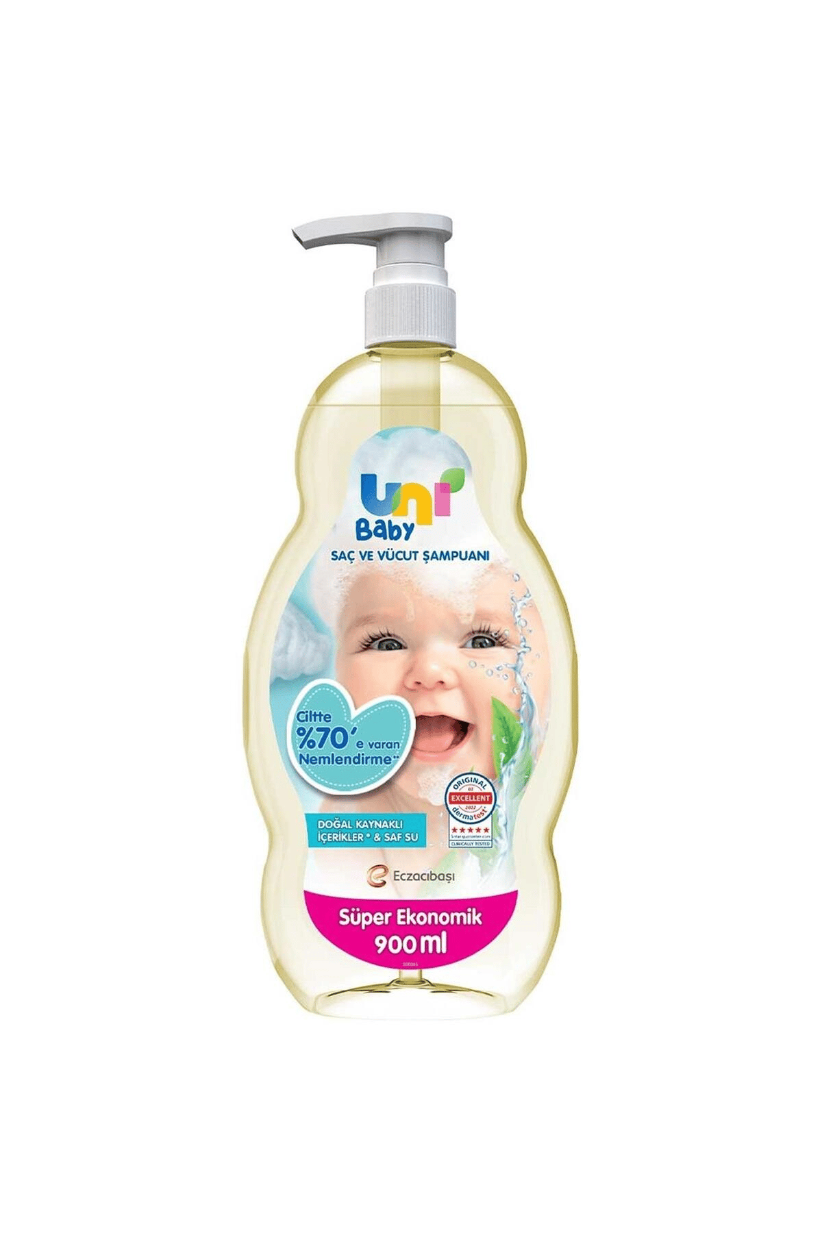 Uni Baby Saç Ve Vücut Şampuanı 900 ml