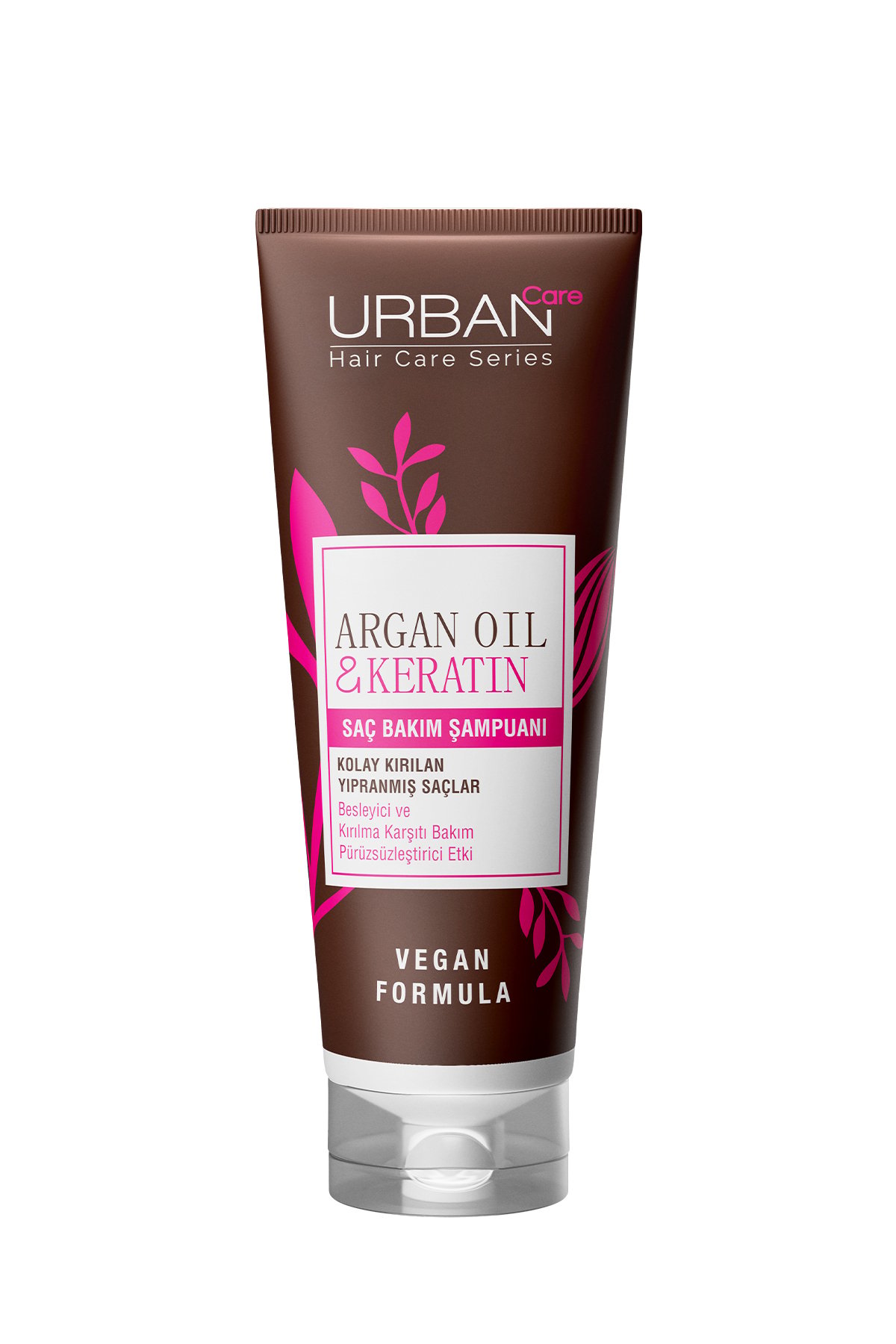 Urban Care Argan Oil & Keratin Kolay Kırılan Yıpranmış Saçlara Özel Saç Bakım Şampuanı -vegan-250ml