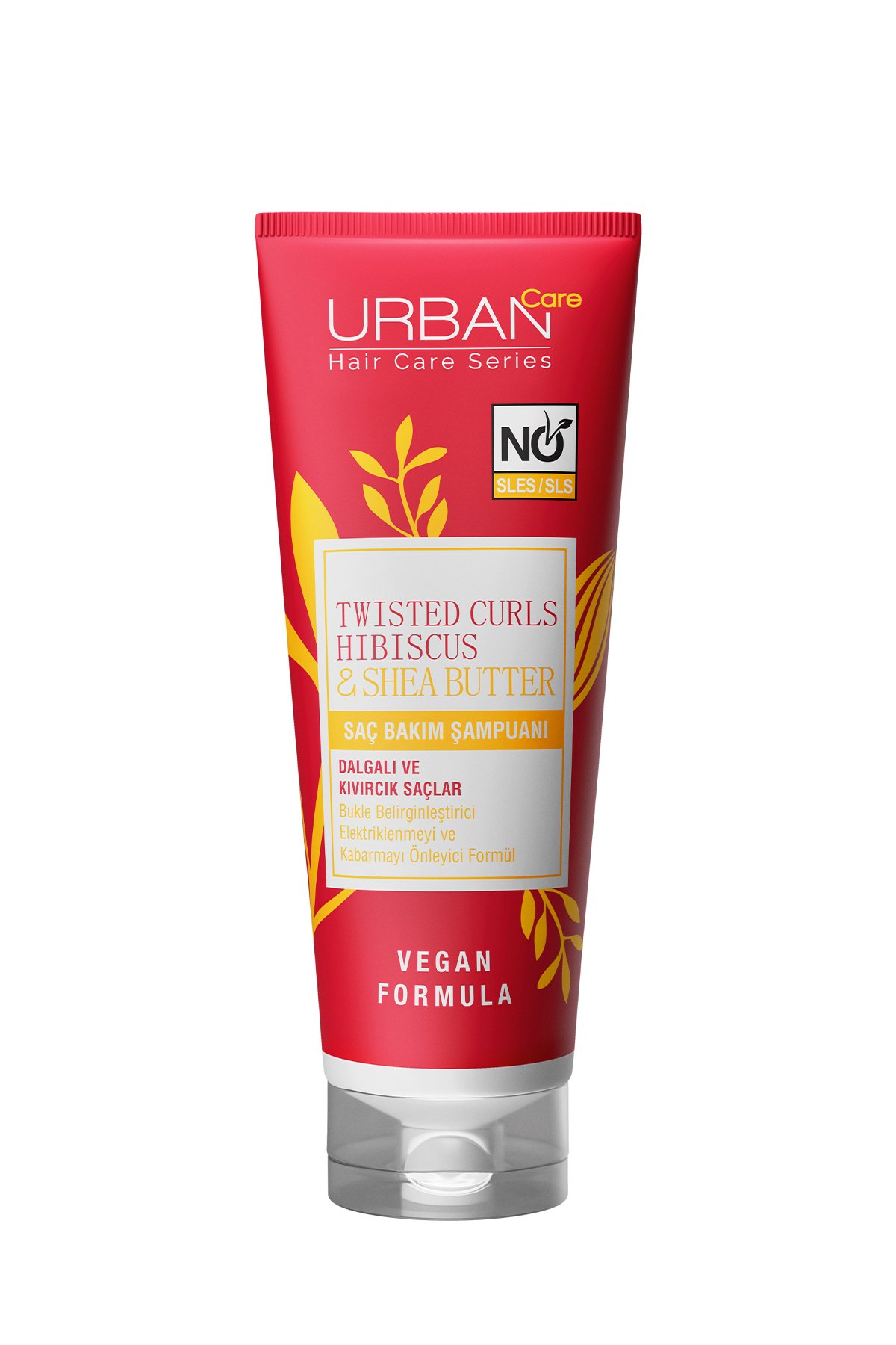 Urban Care Hibiscus & Shea Butter Kıvırcık ve Dalgalı Saçlara Özel Saç Bakım Şampuanı-sülfatsız-250ml