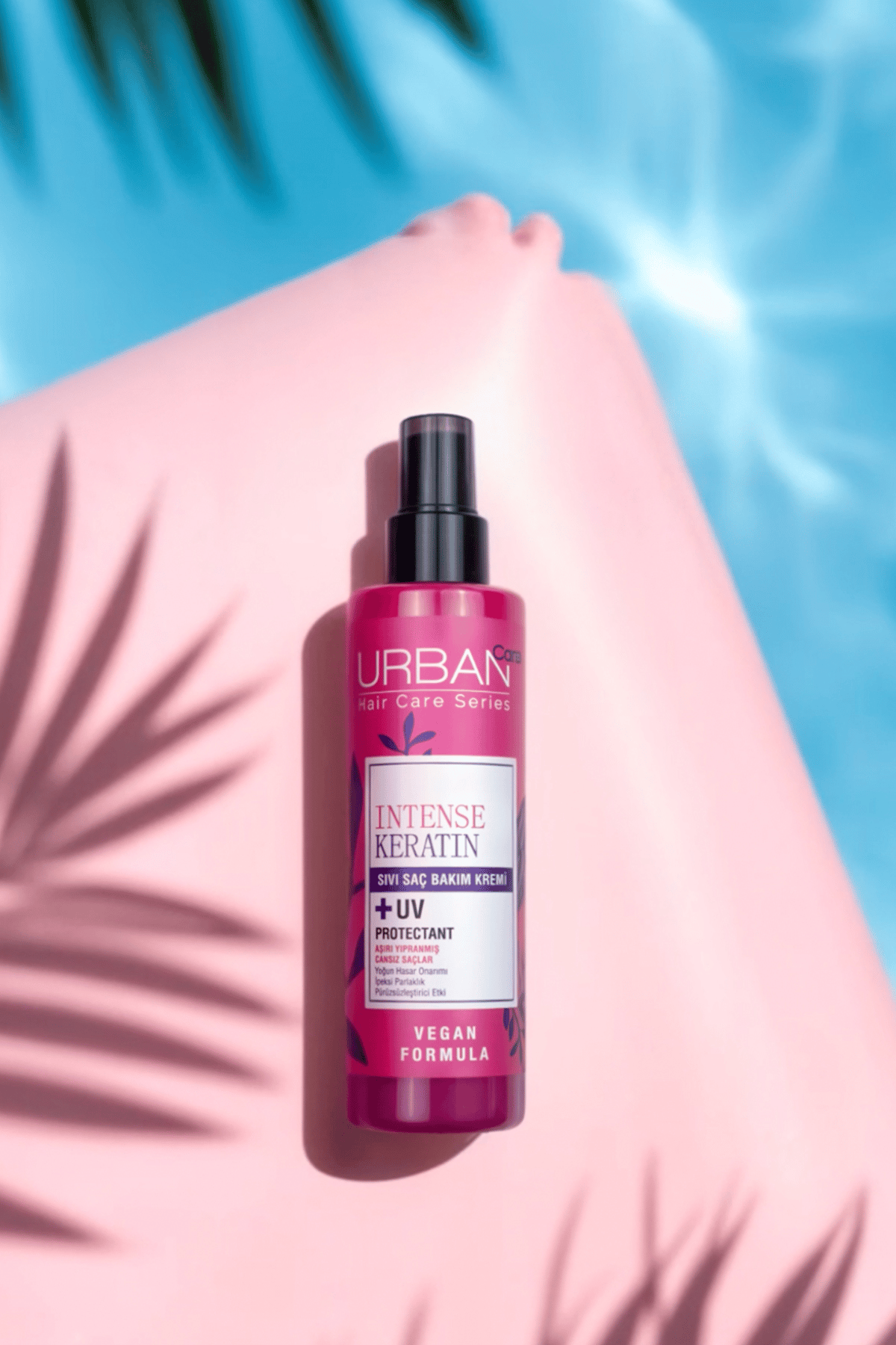Urban Care Intense & Keratin Aşırı Yıpranmış ve Cansız Saçlara Özel Sıvı Saç Bakım Kremi Set 3x200ml-vegan