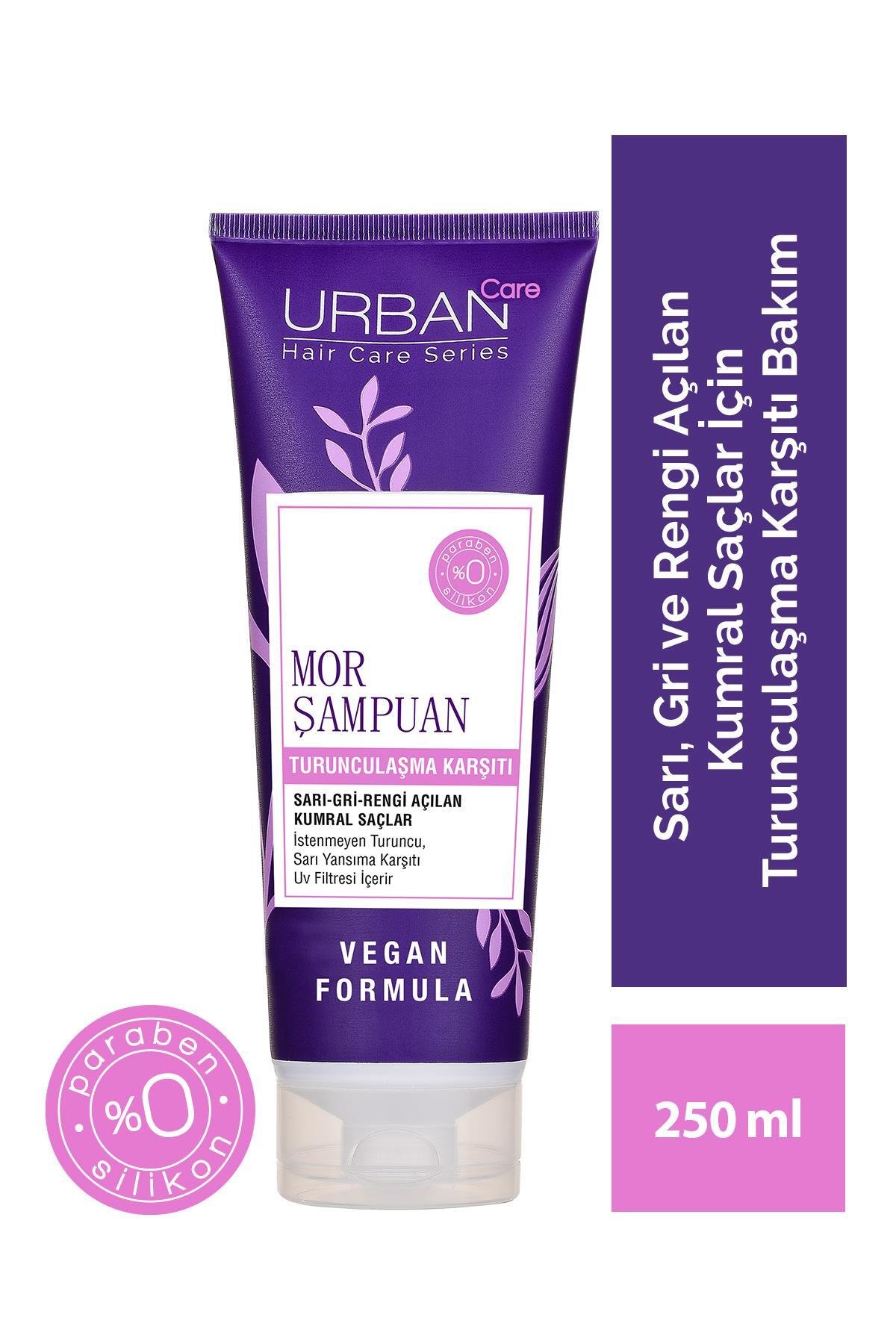 Urban Care Turunculaşma Karşıtı Mor Saç Vegan Ultra Koruma Bakım Şampuanı 250ml 