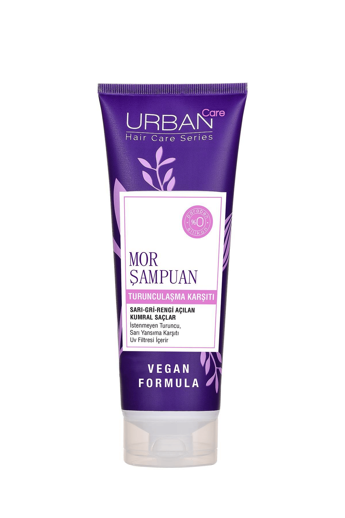 Urban Care Turunculaşma Karşıtı Mor Saç Vegan Ultra Koruma Bakım Şampuanı 250ml 