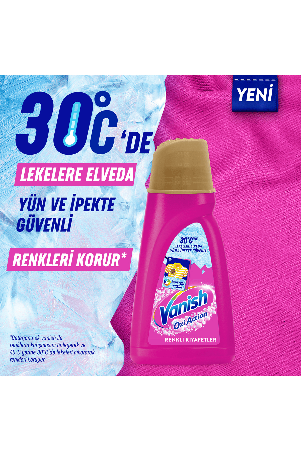 Vanish Kosla Multipower Renkliler Için Jel Leke Çıkarıcı Deterjan Güçlendirici 1000 ml