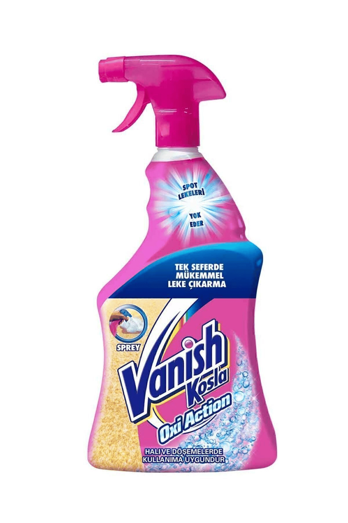 Vanish Kosla Zorlu Lekeler Için Leke Çıkarıcı Pratik Sprey Halı Ve Döşeme 500 ml