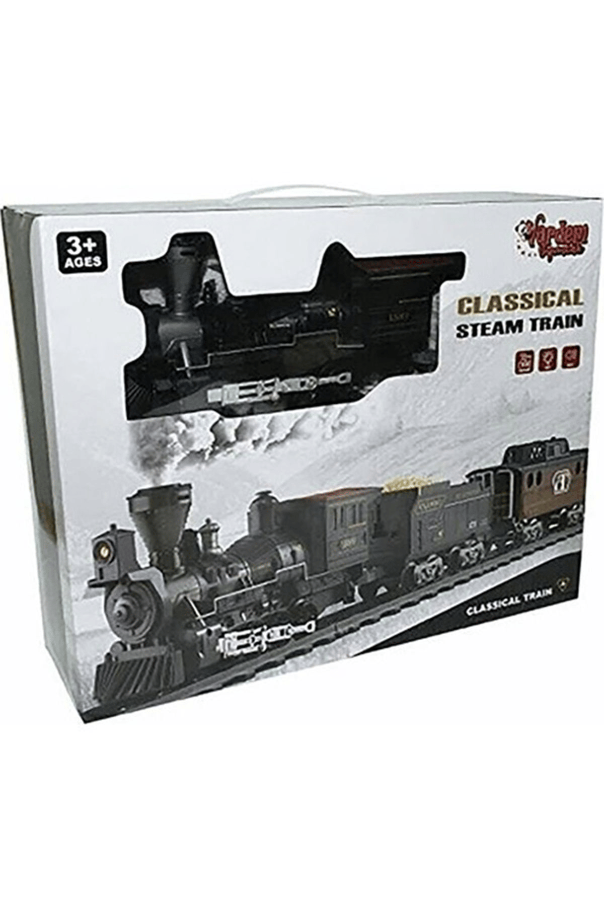 Vardem Işıklı Ve Sesli 30 Parça Classic Buharlı Tren Set