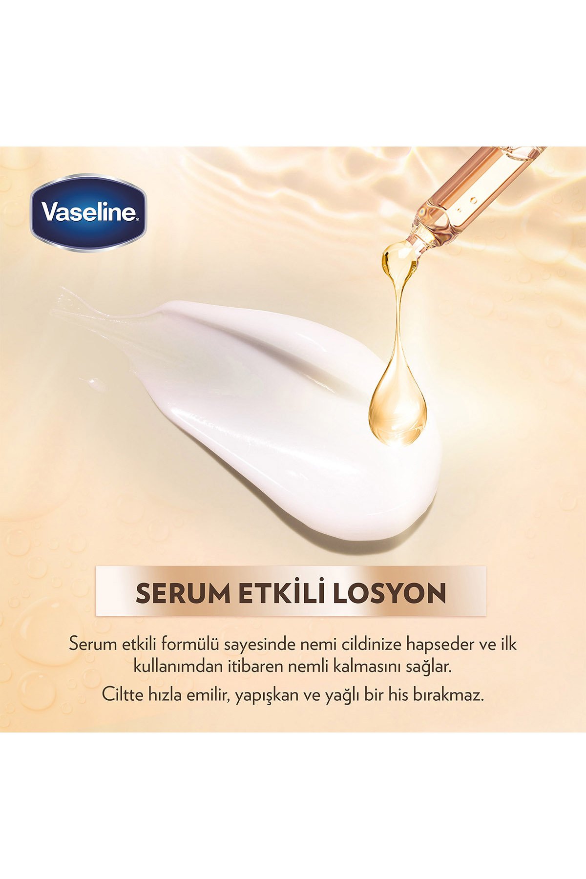 Vaseline Gluta Hya Serum Etkili Uv Vücut Losyonu Leke Karşıtı Ve Aydınlatıcı 200 ml X2