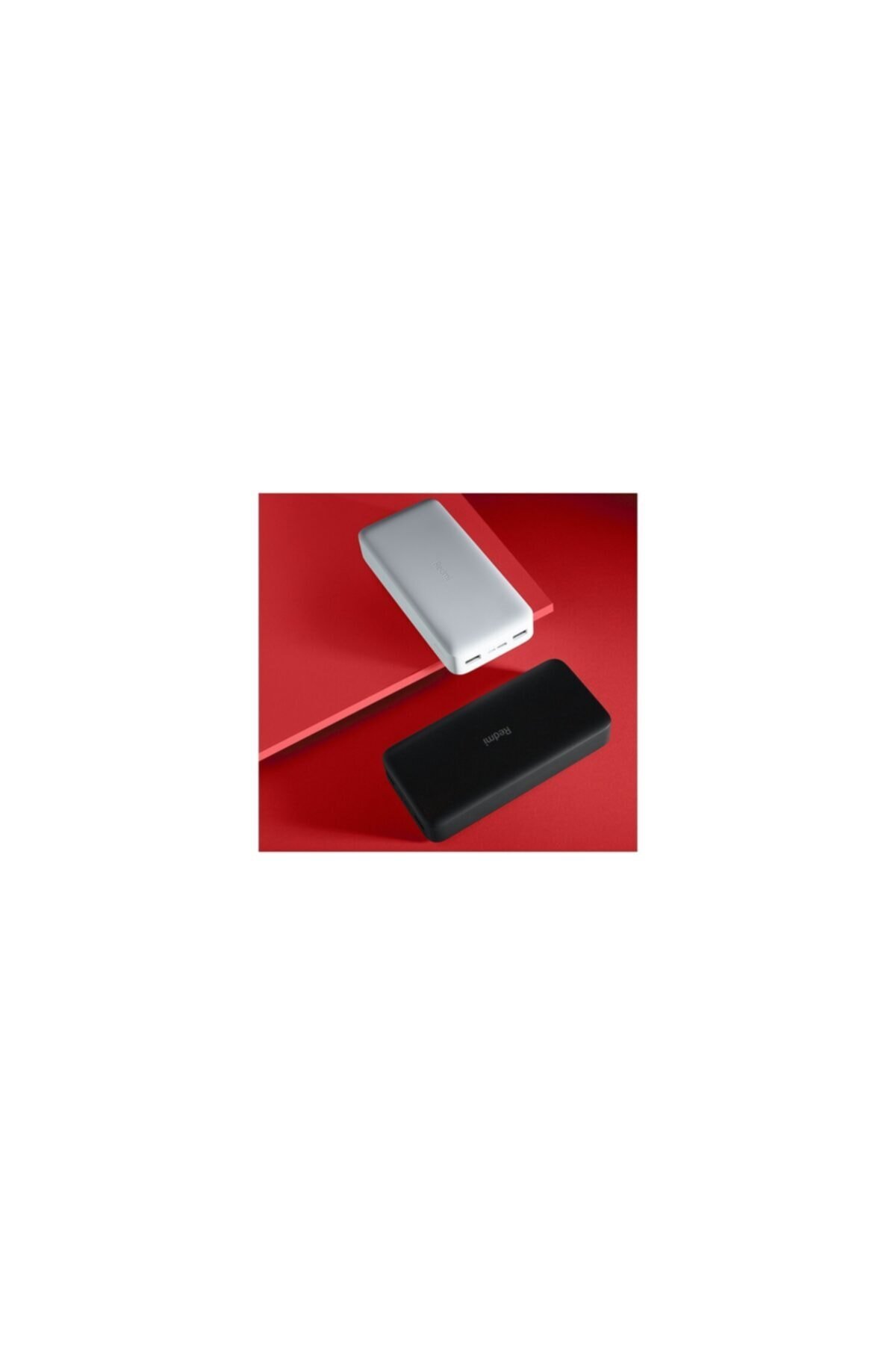Xiaomi Redmi 20000 Mah Taşınabilir Hızlı Şarj Cihazı - Usb-c - 18w 2 Çıkışlı Powerbank - Siyah