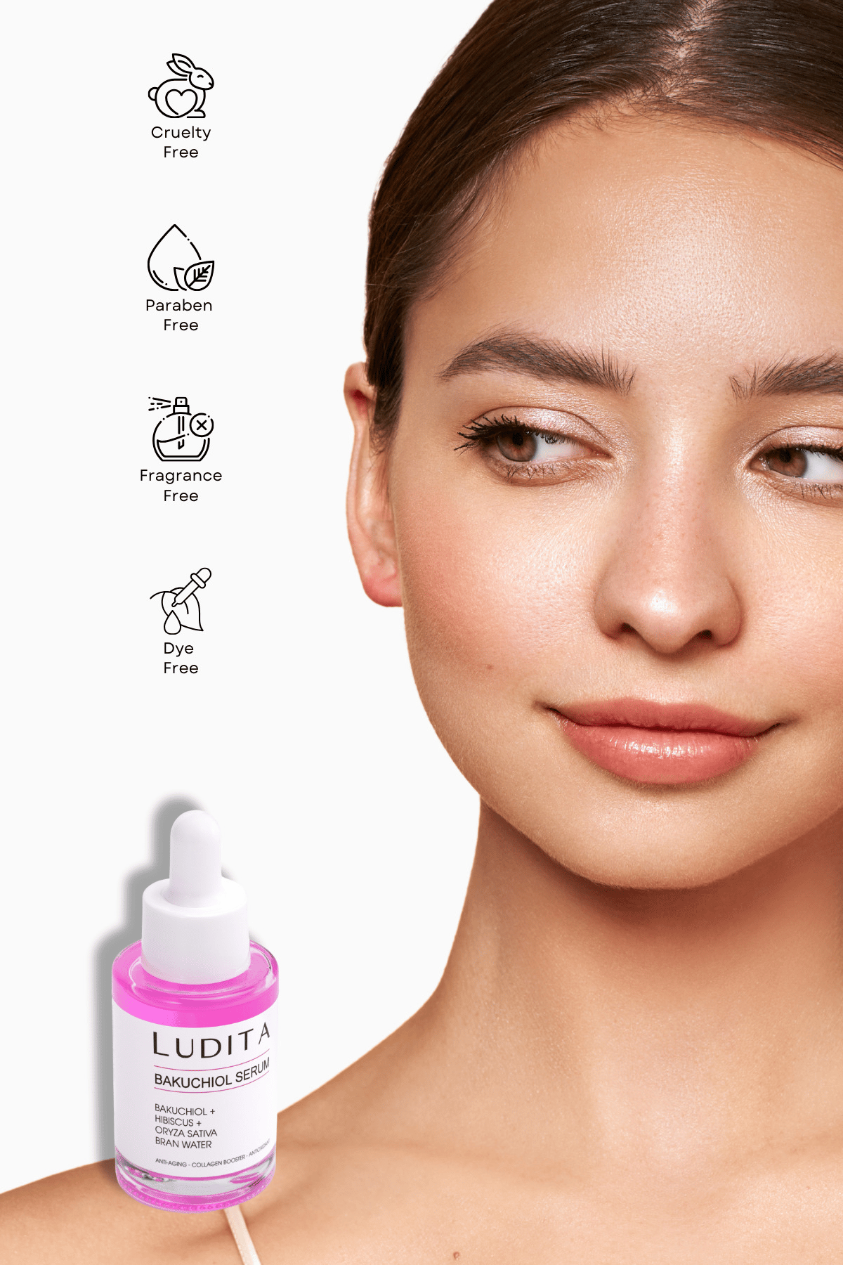 Yaşlanma Karşıtı Bakuchiol + Hibiscus Serum ( Retinol Alternatifi )