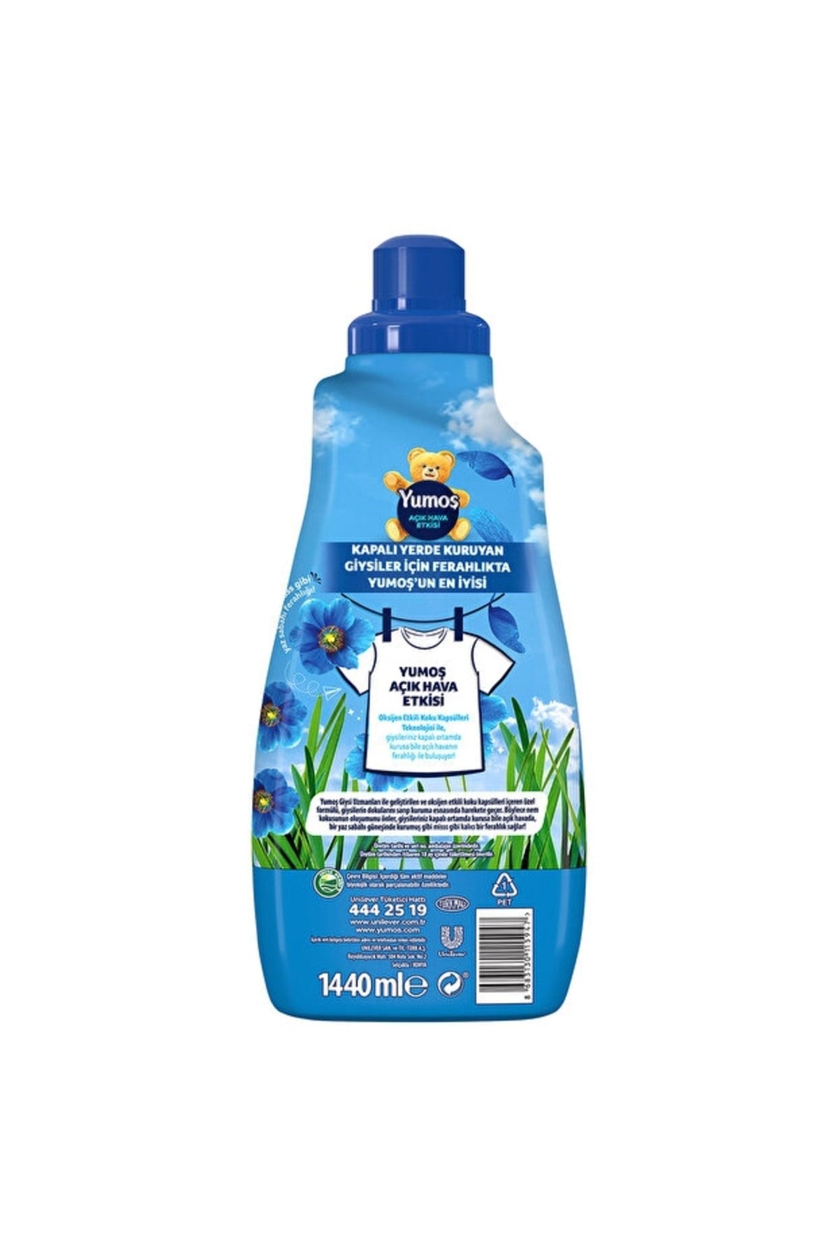 Yumoş Açık Hava Etkisi Konsantre Çamaşır Yumuşatıcısı  1440 Ml x3