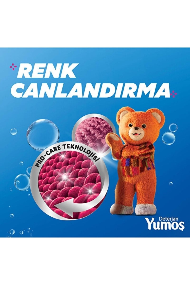 Yumoş Çamaşır Deterjanı Siyahlar 1x + Renkliler 1x 2500 ml 