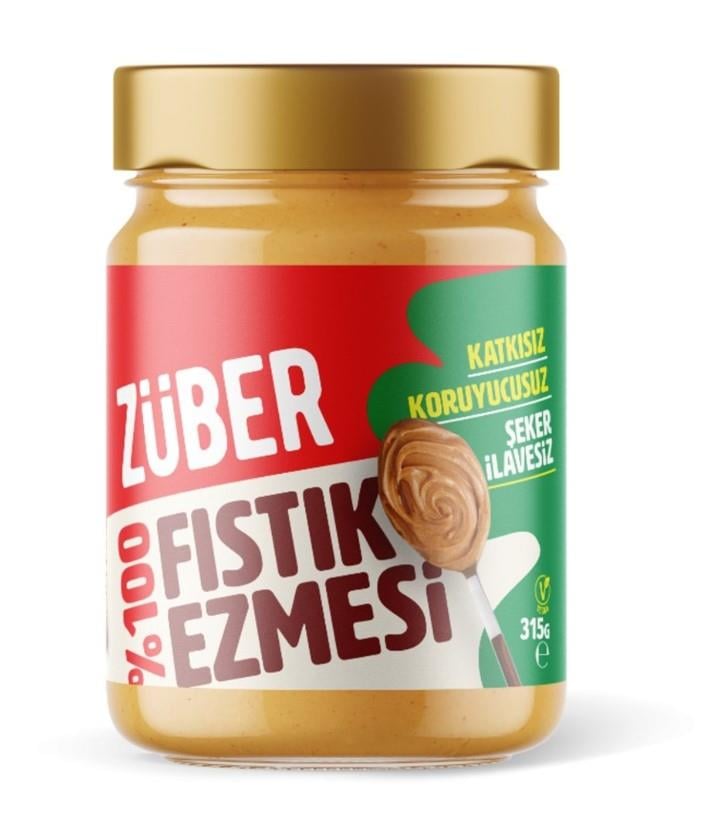 Züber 100 Fıstık Ezmesi 315gr