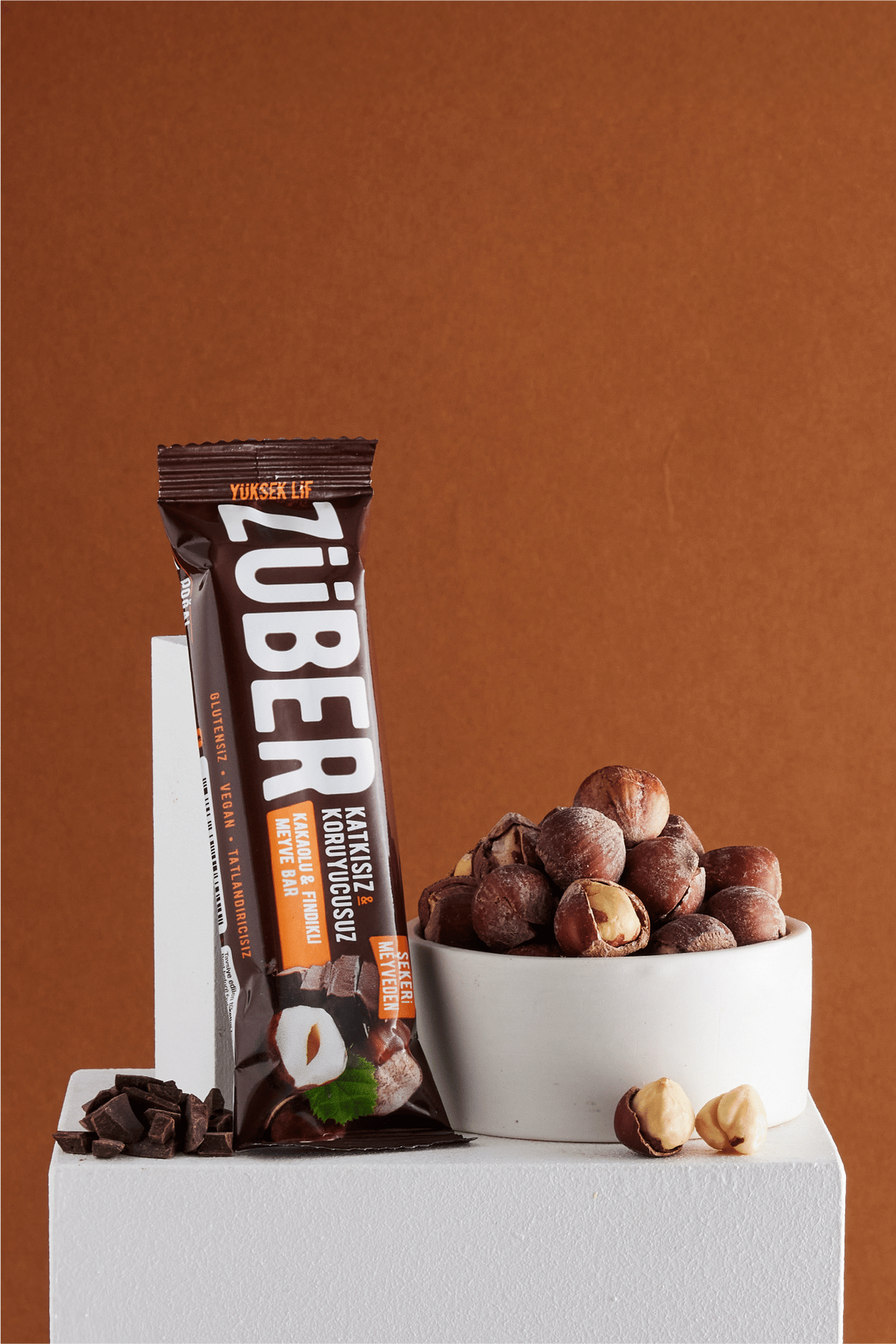 Züber Meyve Bar Fındık Ve Kakaolu 40g X 12 Adet
