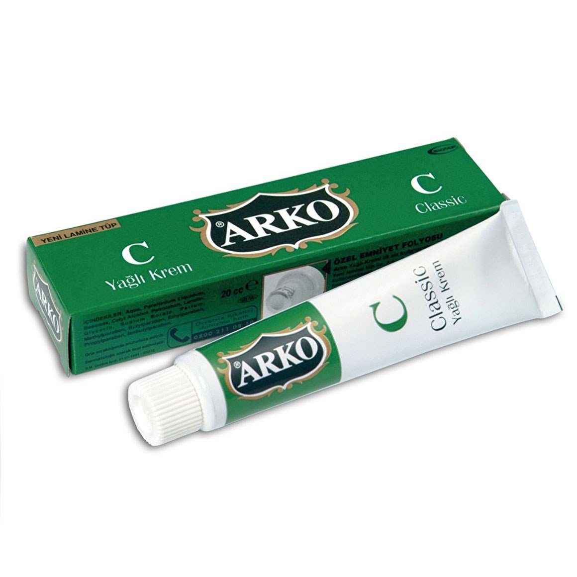 Arko Classic Yağlı Krem 20 Ml